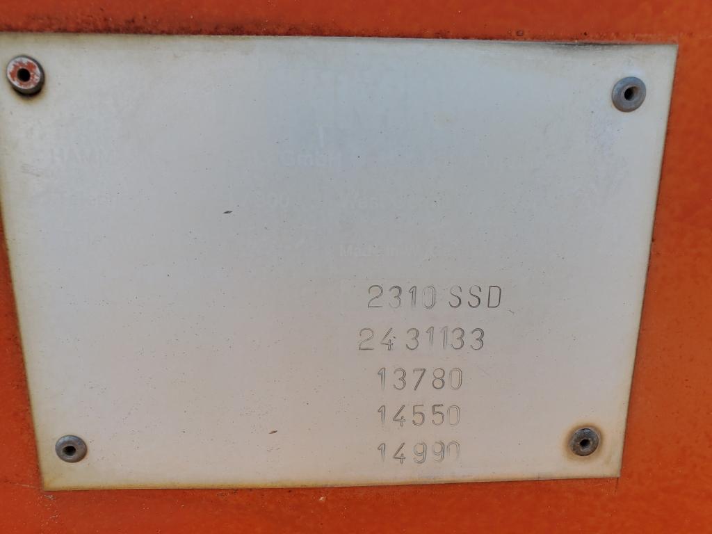 Hamm 2310 Vib Padfoot Compactor