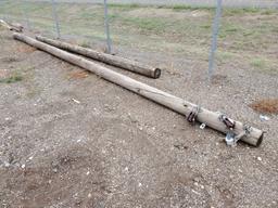 (2) Telephone Poles