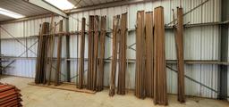 (127) Approximately Well Shaft In Wall Rack