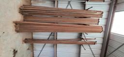 (127) Approximately Well Shaft In Wall Rack
