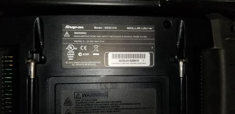 2013 Snap-on Solus Ultra Scanner