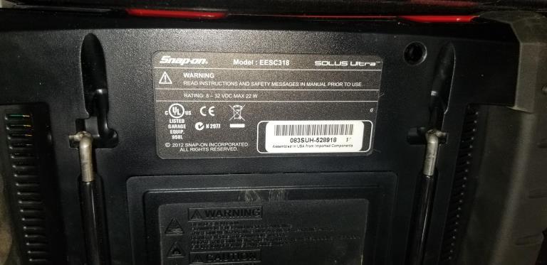 2013 Snap-on Solus Ultra Scanner