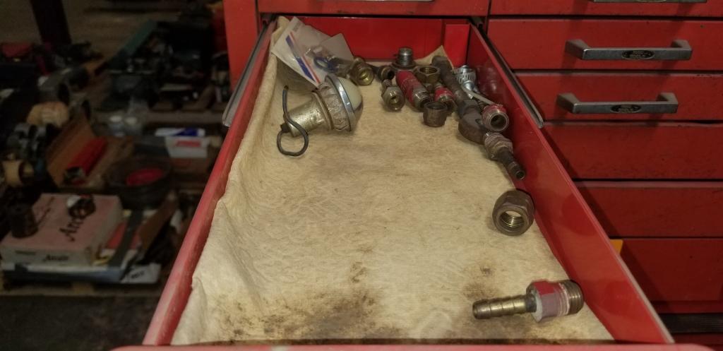 Mac Tool Cabinet W/contents Assorted Tools