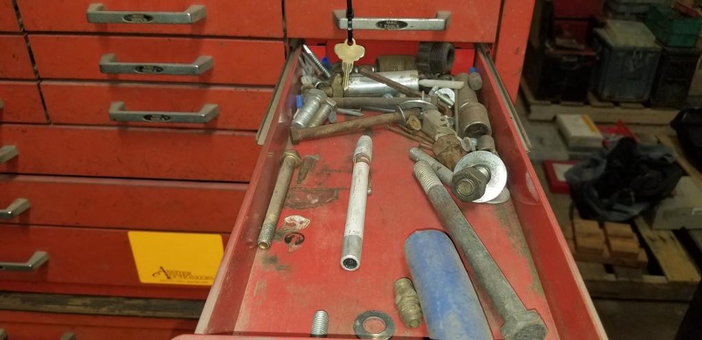 Mac Tool Cabinet W/contents Assorted Tools