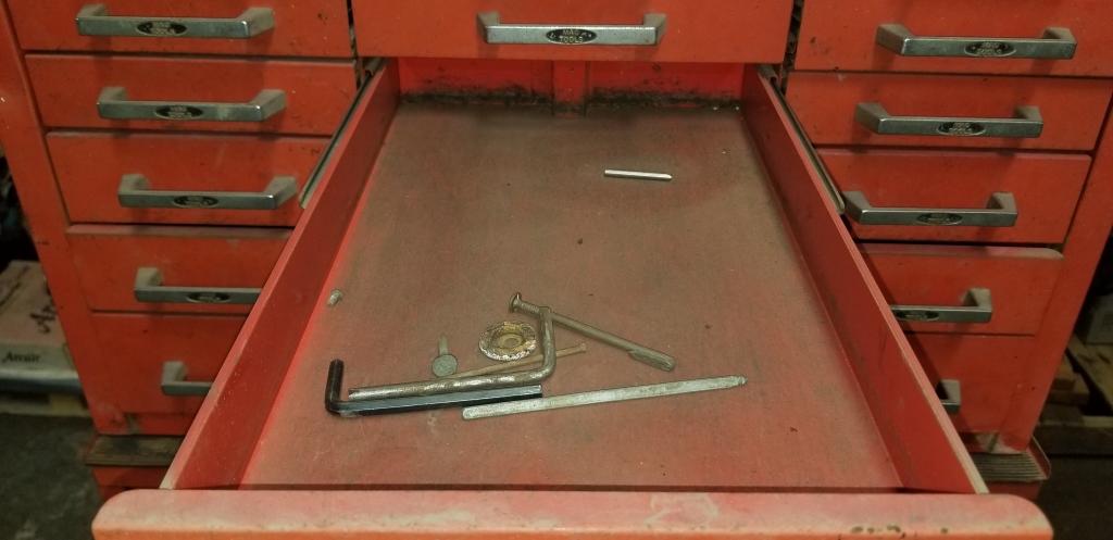 Mac Tool Cabinet W/contents Assorted Tools