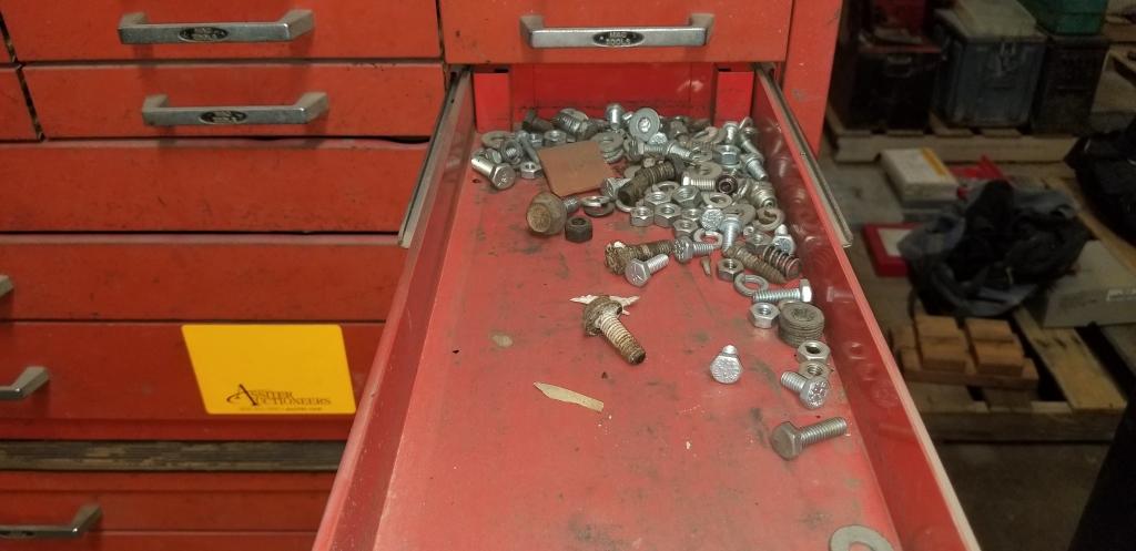 Mac Tool Cabinet W/contents Assorted Tools