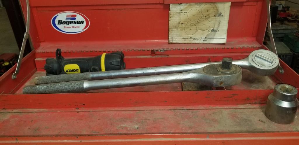 Mac Tool Cabinet W/contents Assorted Tools
