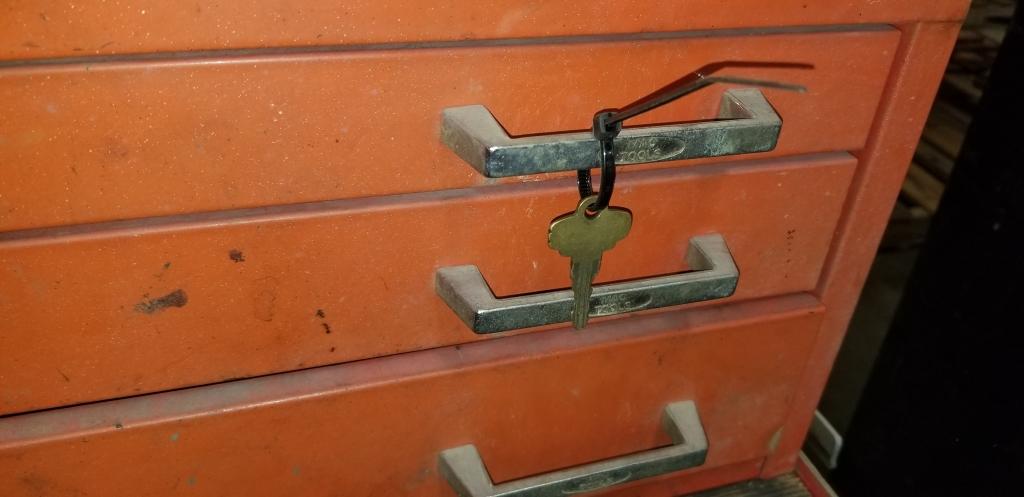 Mac Tool Cabinet W/contents Assorted Tools