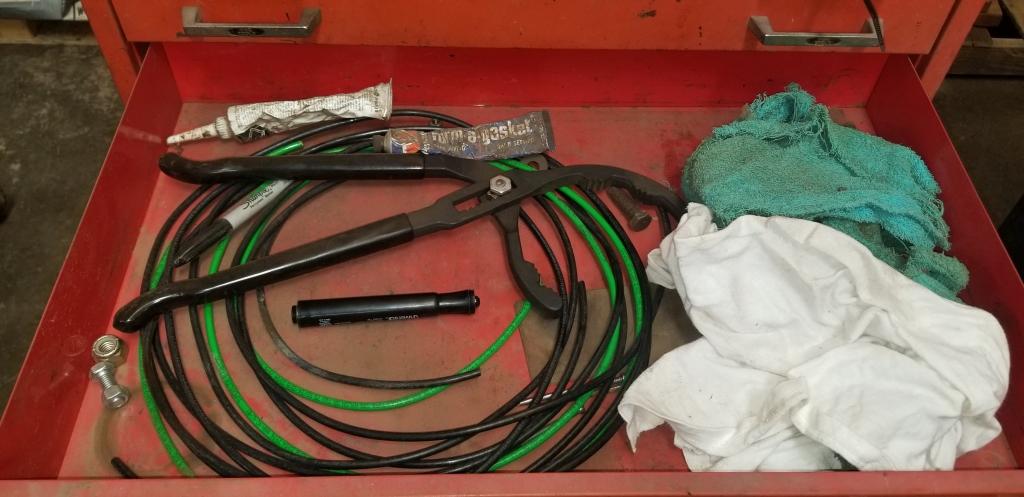 Mac Tool Cabinet W/contents Assorted Tools