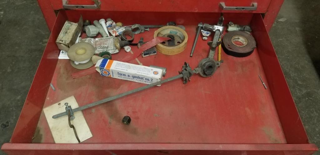 Mac Tool Cabinet W/contents Assorted Tools