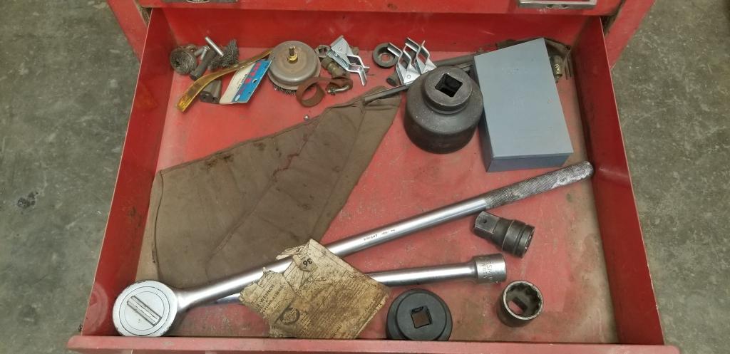 Mac Tool Cabinet W/contents Assorted Tools