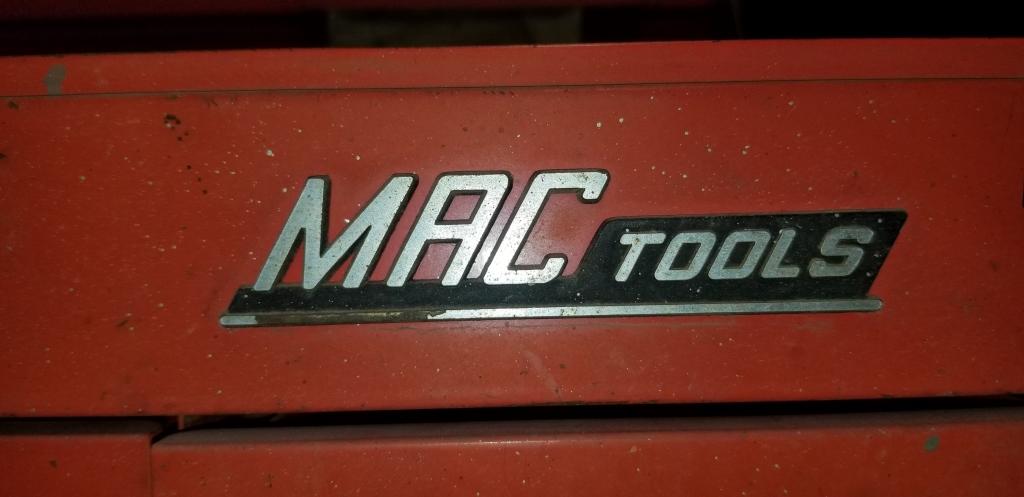 Mac Tool Cabinet W/contents Assorted Tools