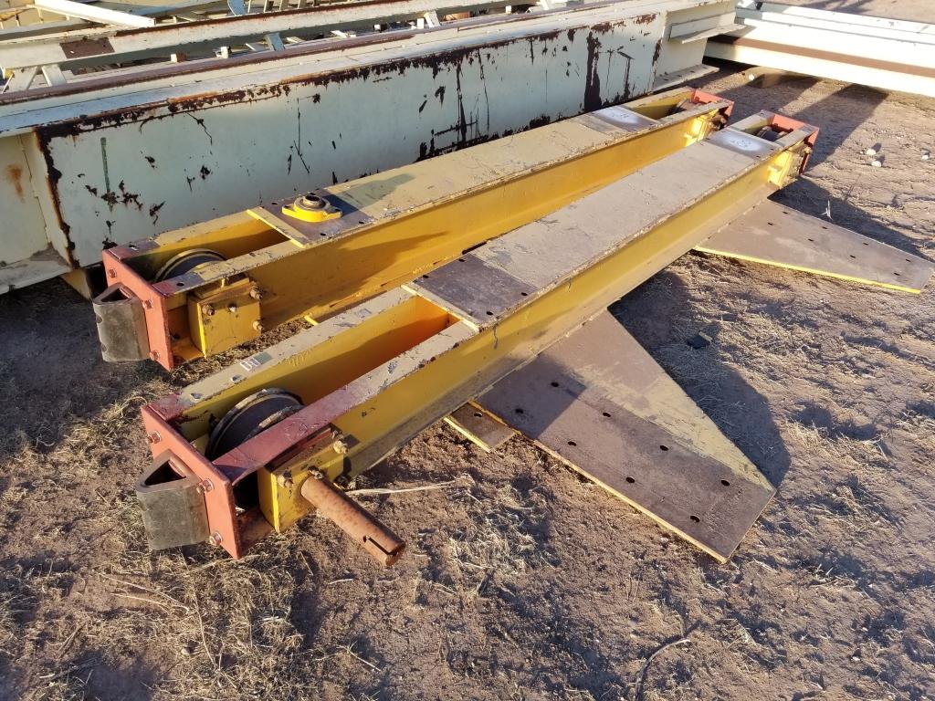 Wright Work-rated Bridge Crane W/ Cross Beams