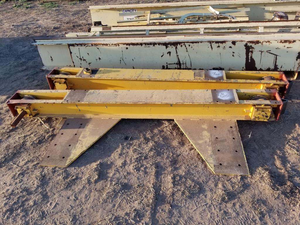 Wright Work-rated Bridge Crane W/ Cross Beams