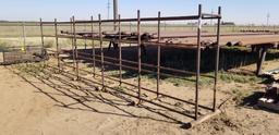 Five Section Pipe Rack