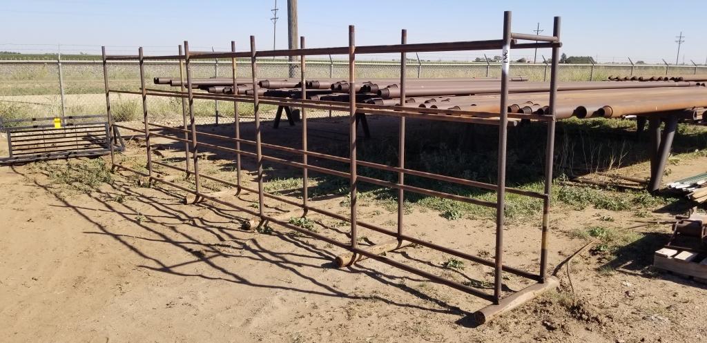 Five Section Pipe Rack