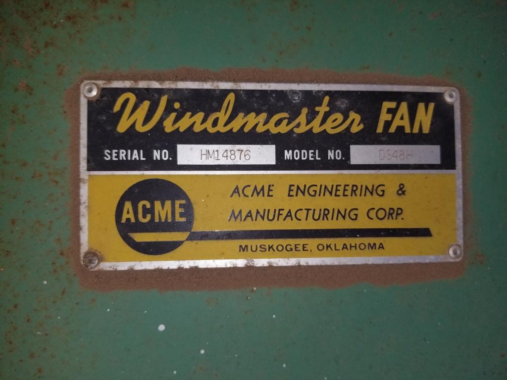 48" Windmaster Industrial Fan Ds48h