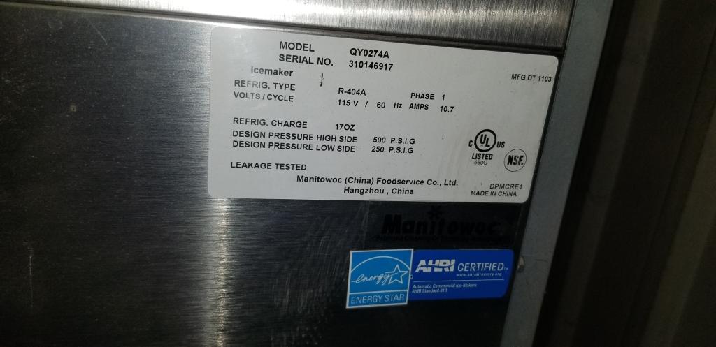 Manitowoc Ice Machine