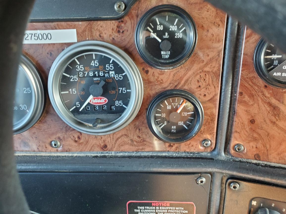 2006 Peterbilt 357 Flatbed Knuckle Boom Truck