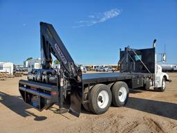 2006 Peterbilt 357 Flatbed Knuckle Boom Truck
