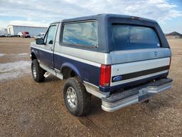 1992 Ford Bronco Custom  SUV 2D