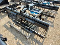 76" QT Skeleton Grapple Single Cylinder