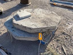 (3) 4’ Octagon Outrigger Pads