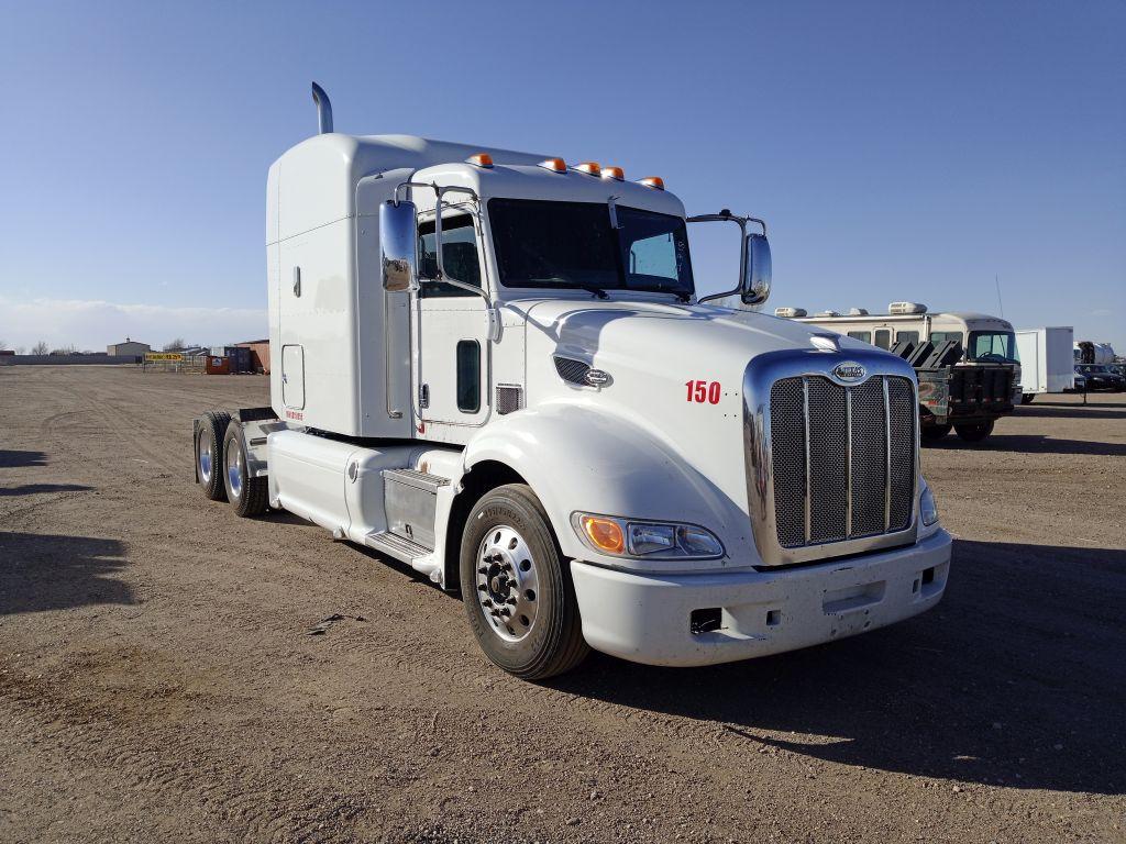 2012 Peterbilt  386  Tandem Axle Dual Truck Tractor