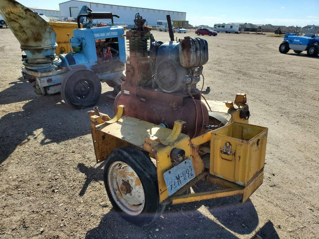 Mobile Trailer Mounted Air Compressor