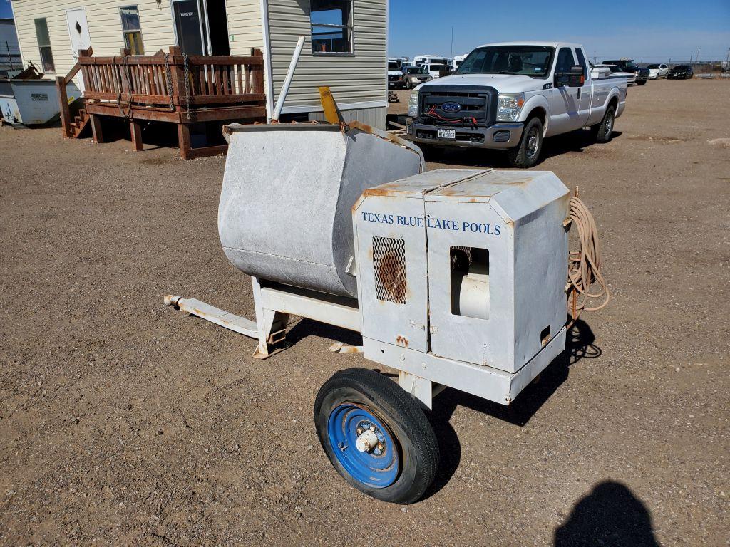 Pull Behind Concrete Mixer