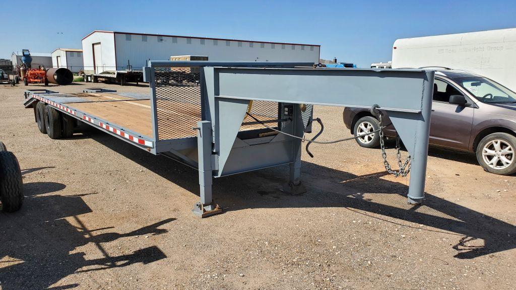 1984 BOUY Flatbed Trailer