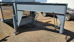 1984 BOUY Flatbed Trailer