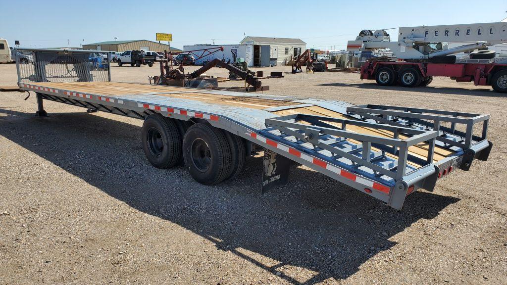 1984 BOUY Flatbed Trailer