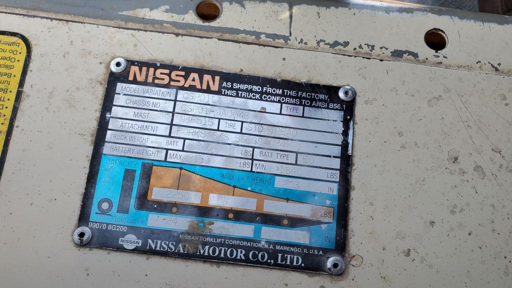 Nissan CSP01L18S Forklift
