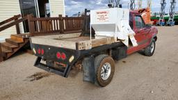 1987 Ford Ranger Custom Supercab 2D Flatbed Pickup Truck