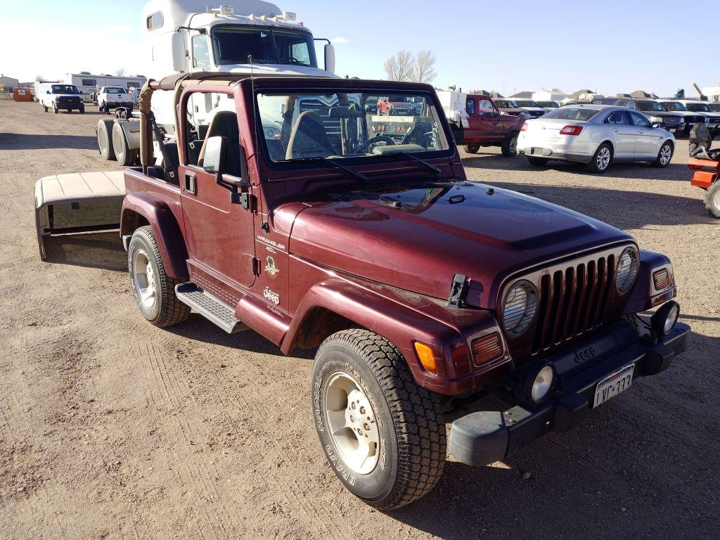 2001 Jeep Wrangler Sahara SUV 2D