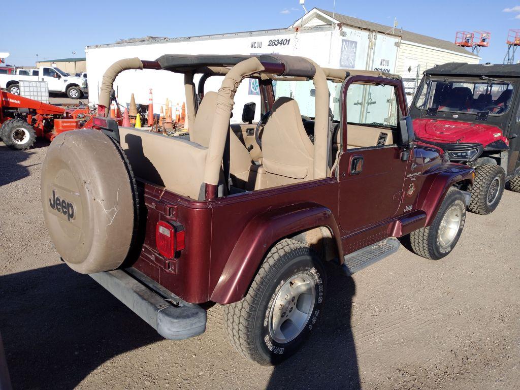 2001 Jeep Wrangler Sahara SUV 2D