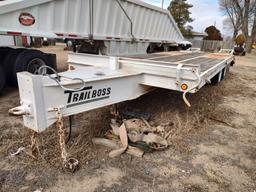 2006 Trailboss 30K Backhoe Flatbed Trailer