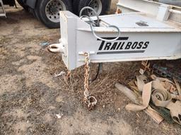 2006 Trailboss 30K Backhoe Flatbed Trailer