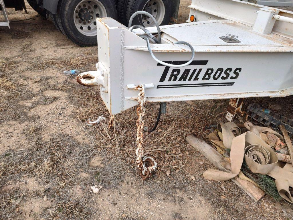 2006 Trailboss 30K Backhoe Flatbed Trailer