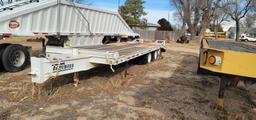 2006 Trailboss 30K Backhoe Flatbed Trailer