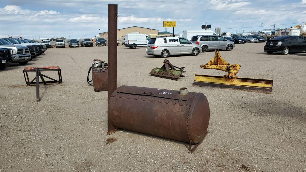 Large Smoker Made from Tank