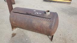 Large Smoker Made from Tank