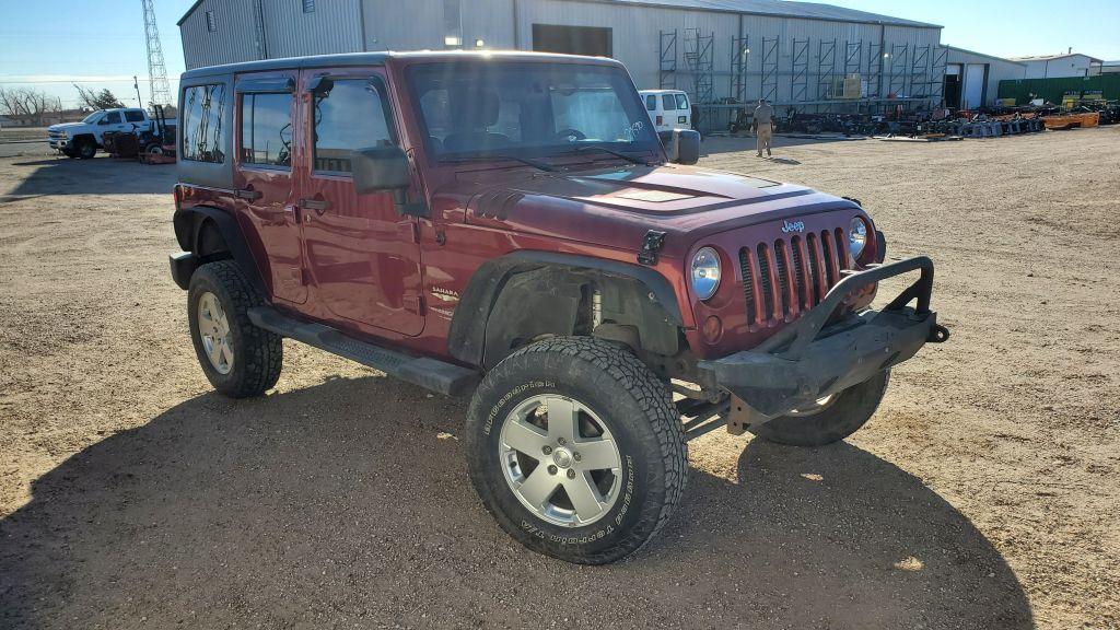 2012 Jeep Wrangler Unlimited Sahara SUV 4D