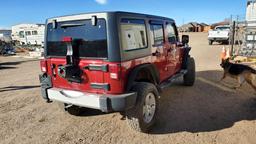 2012 Jeep Wrangler Unlimited Sahara SUV 4D