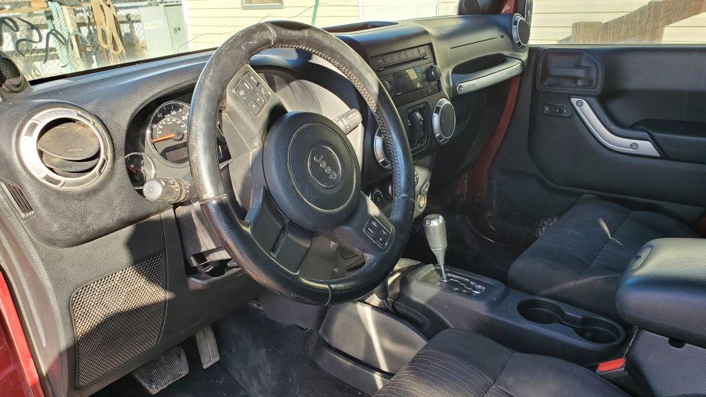 2012 Jeep Wrangler Unlimited Sahara SUV 4D