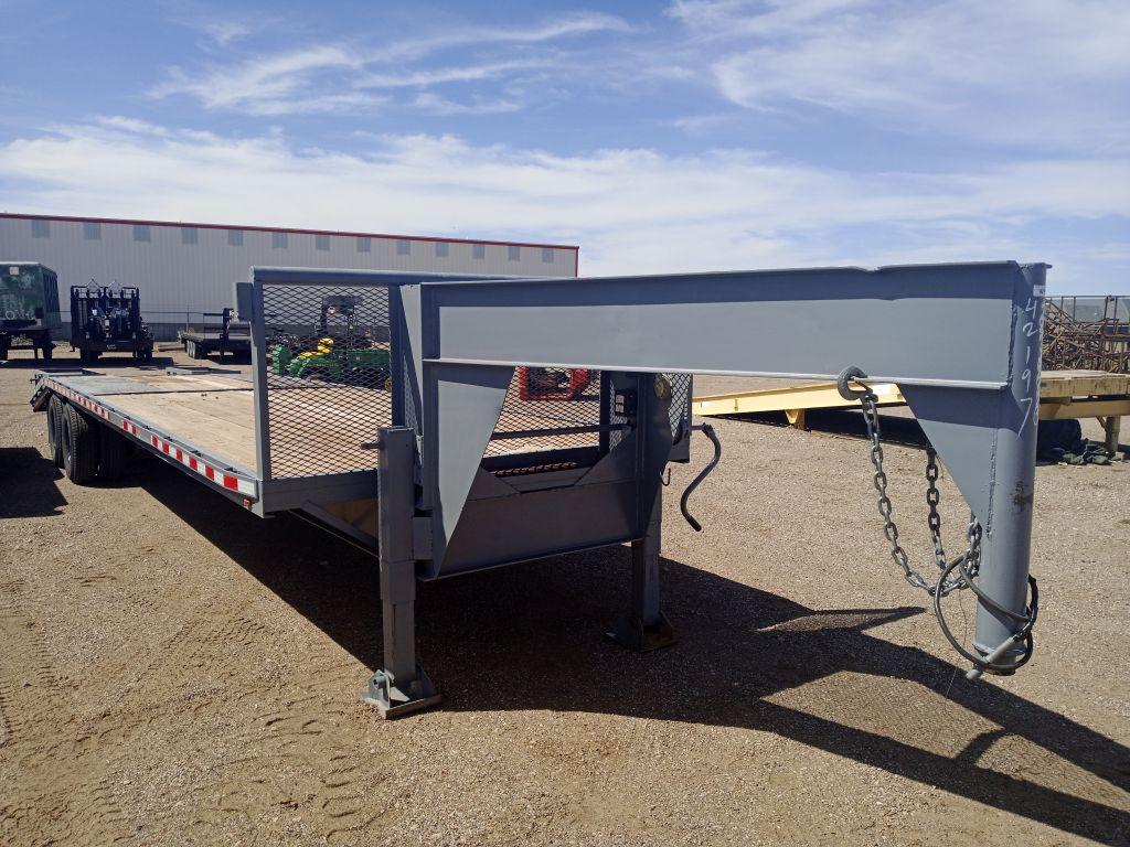 1984 BOUY Flatbed Trailer