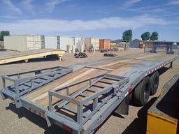 1984 BOUY Flatbed Trailer