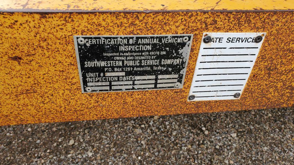 1985 Shopmade Utility Trailer