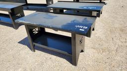 60" Work Bench KC End Legs 190lbs 60" Work Bench KC End Legs 190lbs
